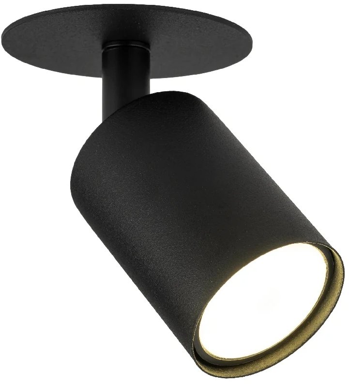 Podtynkowa lampa na wysięgniku Nex 10798 tuba regulowana czarny