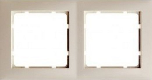 Hager Ramka podwójna BERKER kremowa - 5310128982