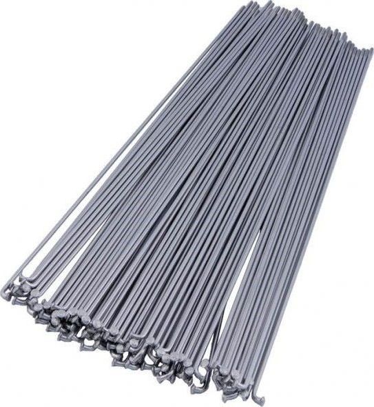 Cn Spoke Szprycha CnSpoke STD14 srebrna + nypel (stal nierdzewna) 260 mm