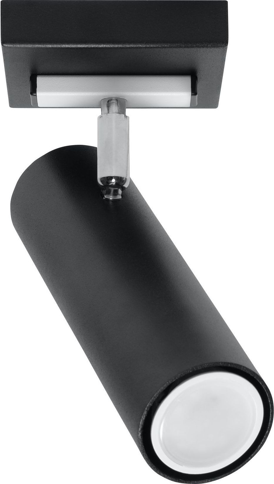 Lampa sufitowa Lumes Nowoczesny plafon regulowany E812-Direzions - czarny