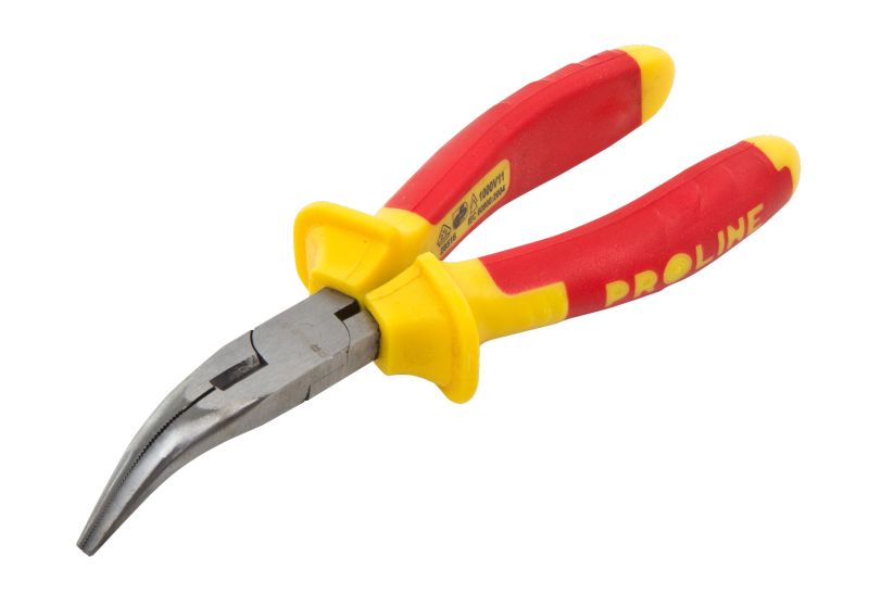 Pro-Line Szczypce elektrotechniczne półokrągłe wygięte 160mm 28516