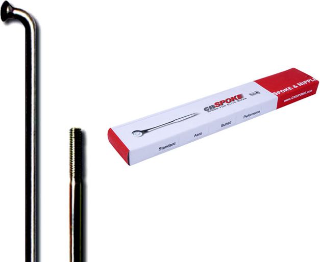 Cn Spoke Szprychy STD14 2.0-2.0-2.0 stal nierdzewna 276mm czarne + nyple 144szt.