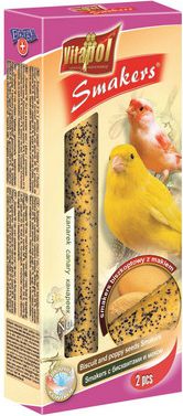 Vitapol Smakers biszkoptowy z makiem dla kanarka Vitapol 50g