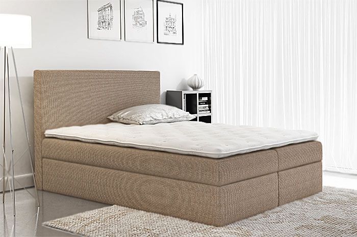 Elior Łóżko kontynentalne Mohito 120x200 - 44 kolory