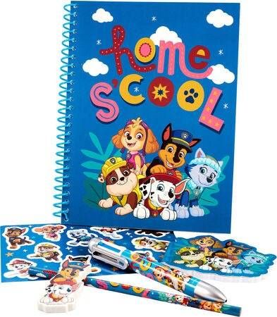 PSI PATROL ZESTAW PRZYBORÓW SZKOLNYCH DO PISANIA ZESZYT Z AKCESORIAMI standard