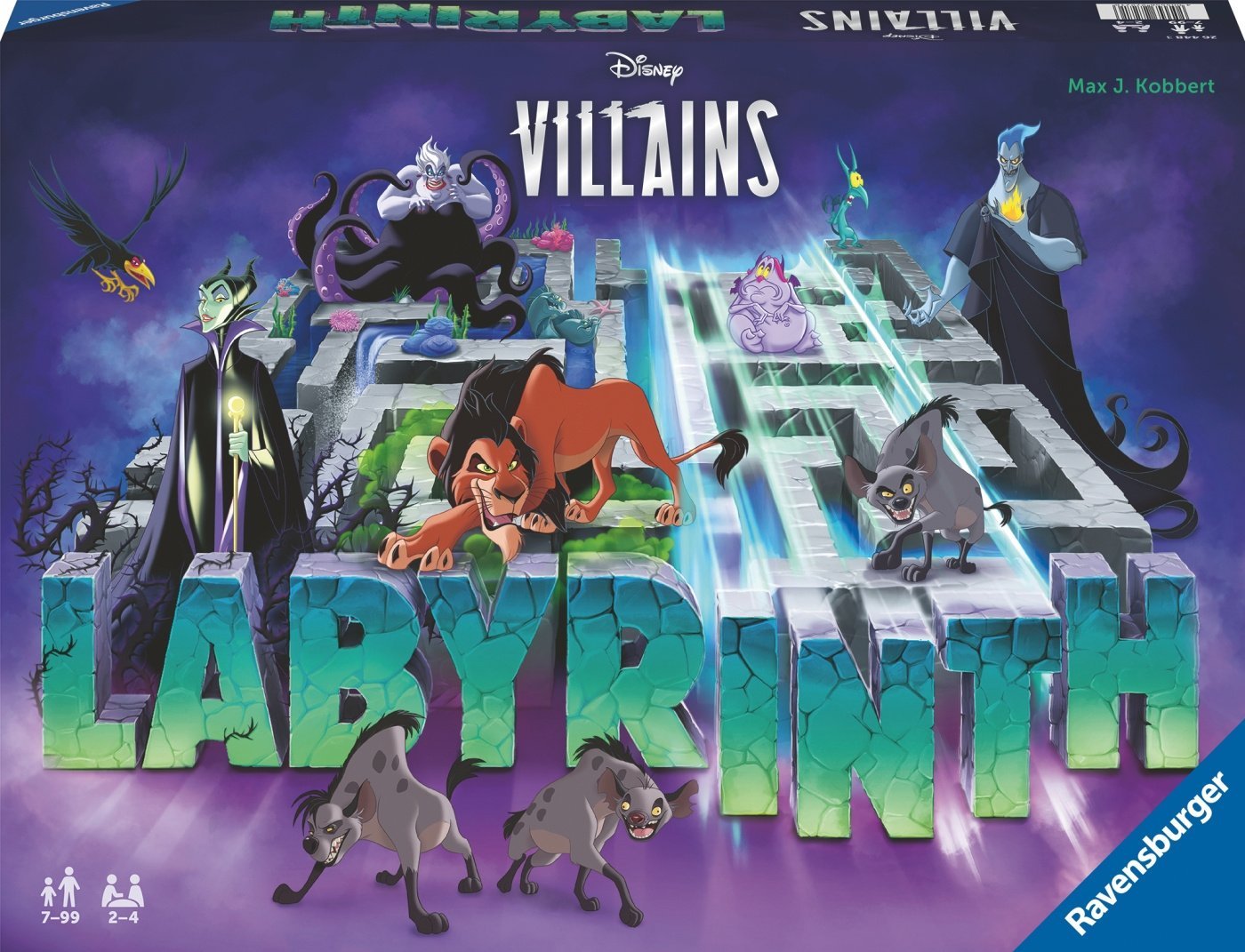 Ravensburger Gra planszowa Labyrinth: Villains (edycja skandynawska)