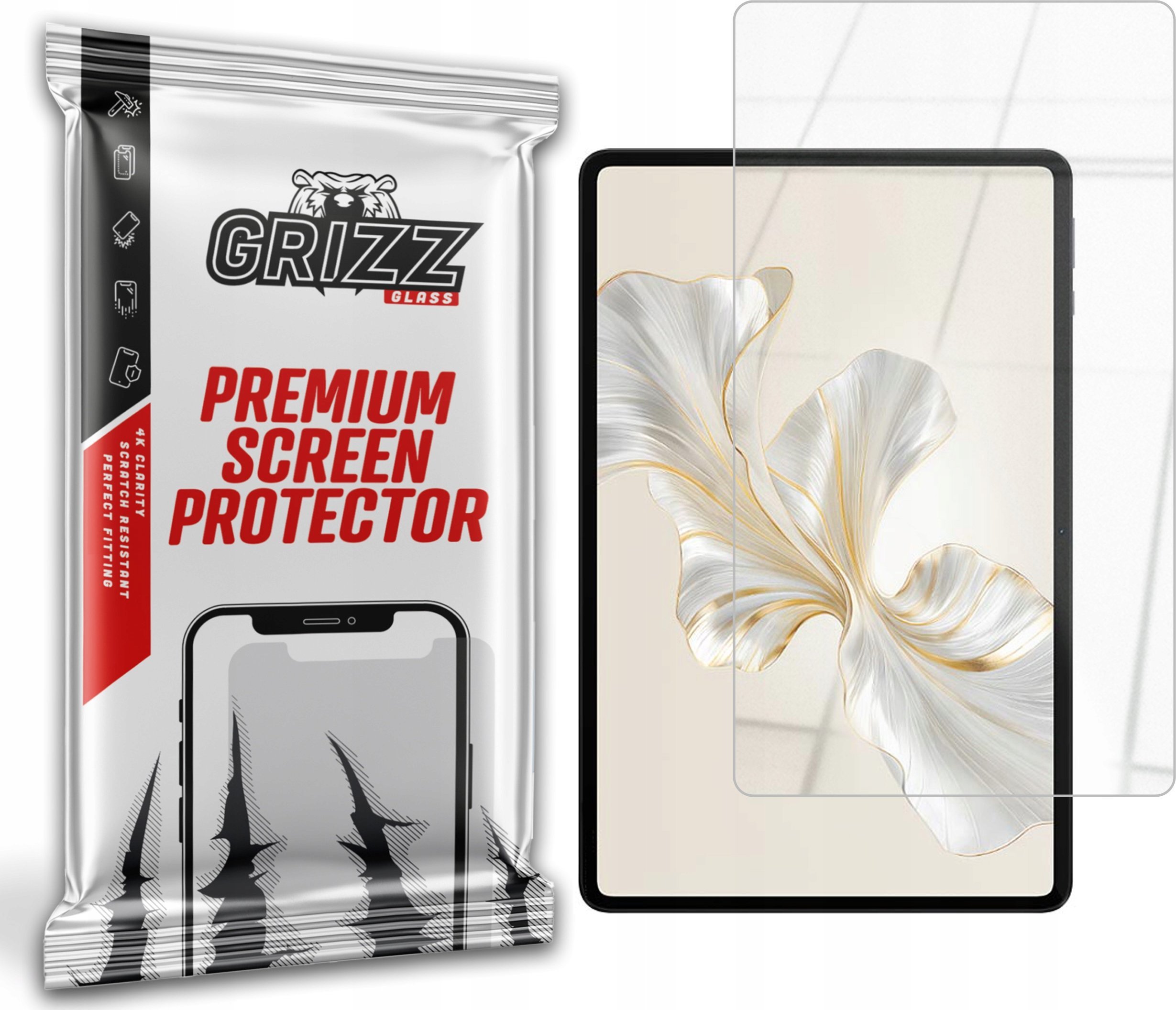 GrizzGlass Szkło hybrydowe GrizzGlass HybridGlass do Honor Pad 9