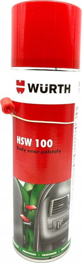 Smar adhezyjny Wurth HSW-100 biały