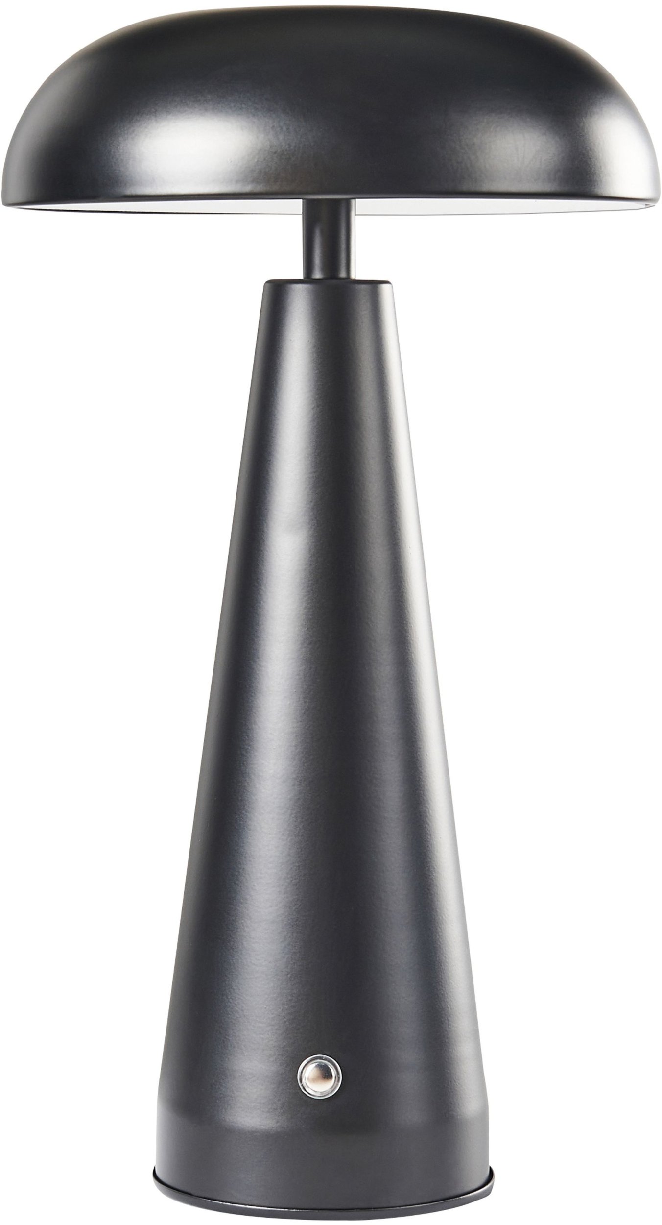 Bezprzewodowa lampa stołowa LED BOCONO Ze ściemniaczem Metal Czarny