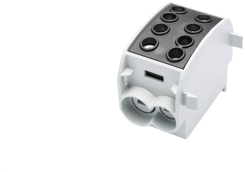 Blok rozdzielczy-odgałęźny Al/Cu SCB 70 (80310) SIMBLOCK jednobiegunowy 70mm2 czarny 81508007