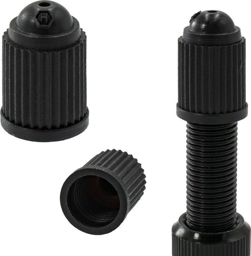 Kapturek zaworu / wentyla Schrader, AV (samochodowego) - 2 sztuki