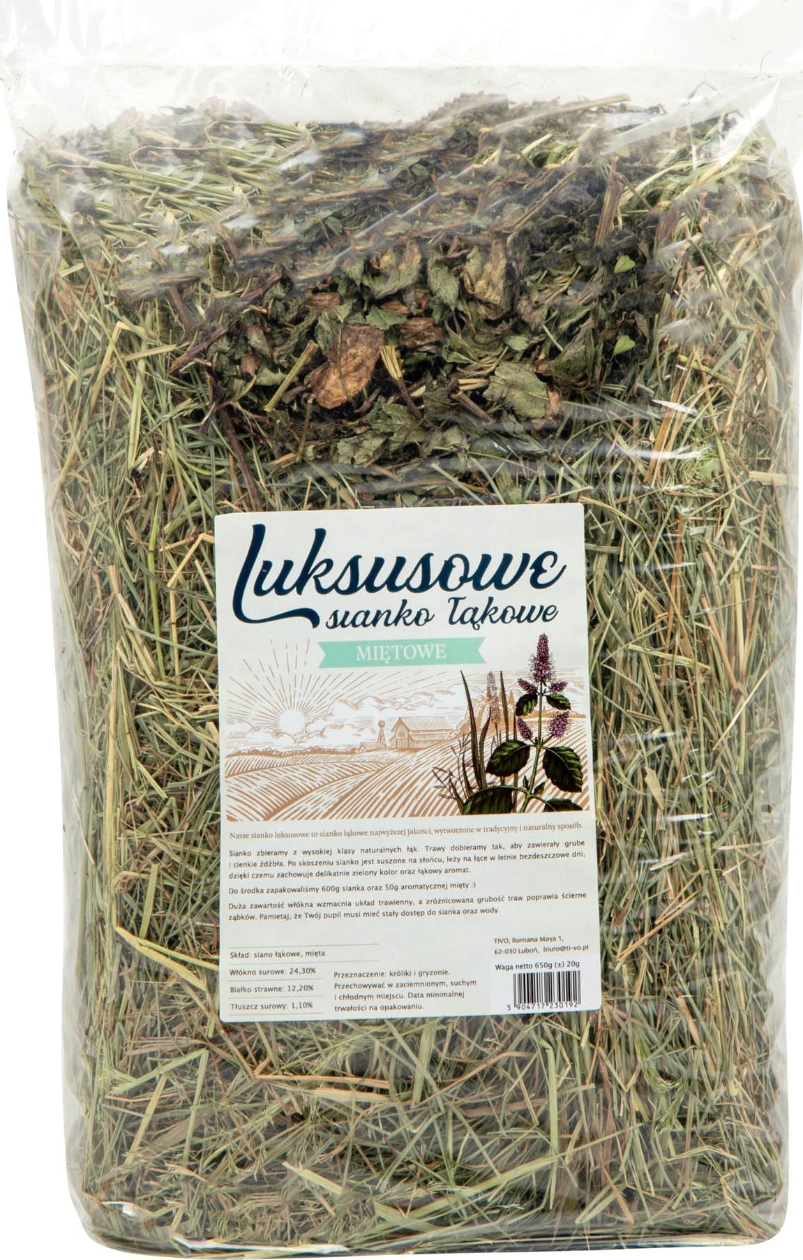 Tivo Sianko Luksusowe Miętowe 650g dla gryzoni