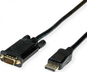 Kabel Value DisplayPort - D-Sub (VGA) 1.5m czarny (11.99.5801)