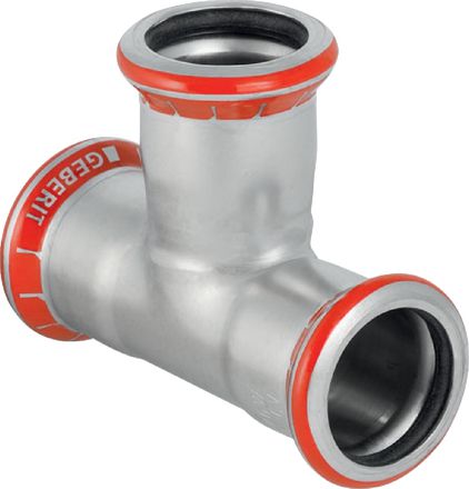 Geberit Trójnik Mapress C-stahl równoprzelotowy 108mm (21011)