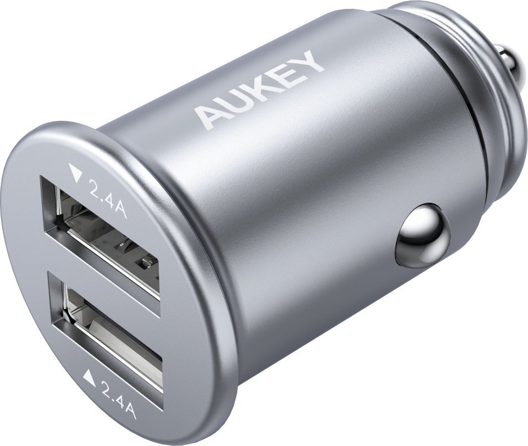 Ładowarka Aukey Ładowarka samochodowa Aukey CC-S2 4.8A 2xUSB-A