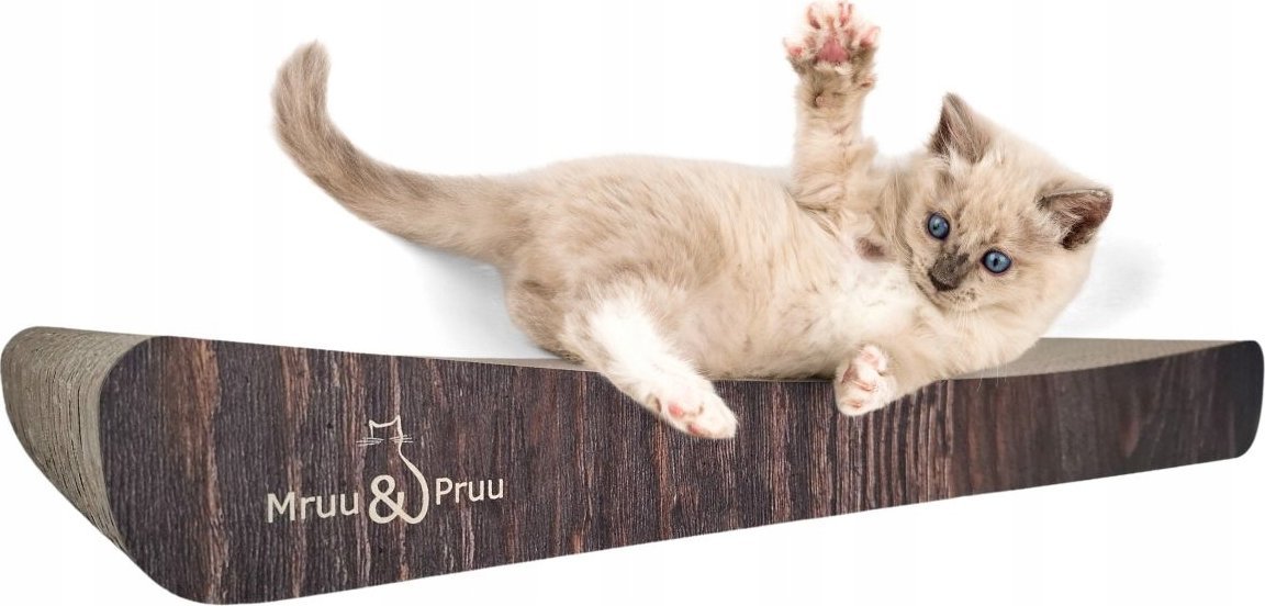 DRAPAK DLA KOTA KARTONOWY LEGOWISKO SIGMA Mruu&Pruu Brązowy