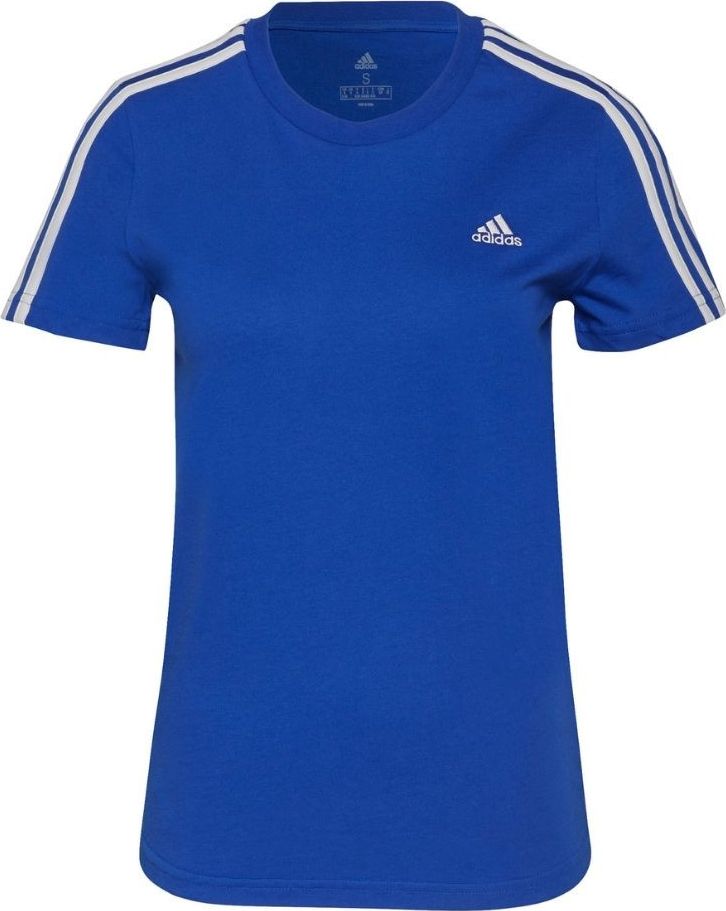 Adidas Koszulka damska adidas Loungewear Ess niebieska H07815