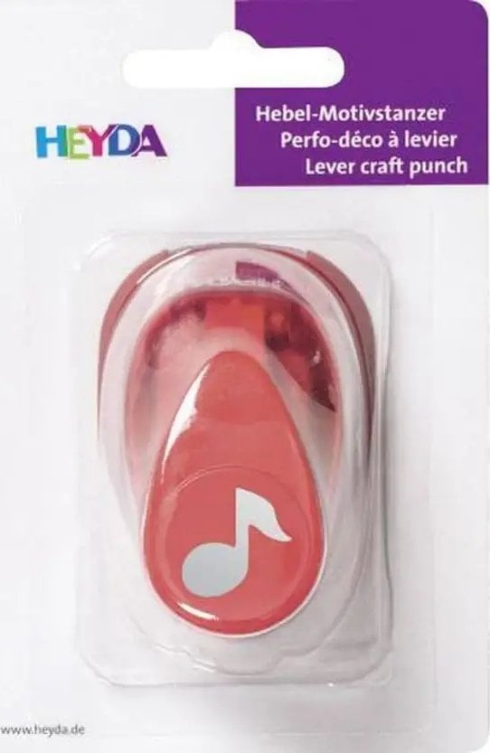 FANDY Dziurkacz ozdobny ¶redni 17mm nutka