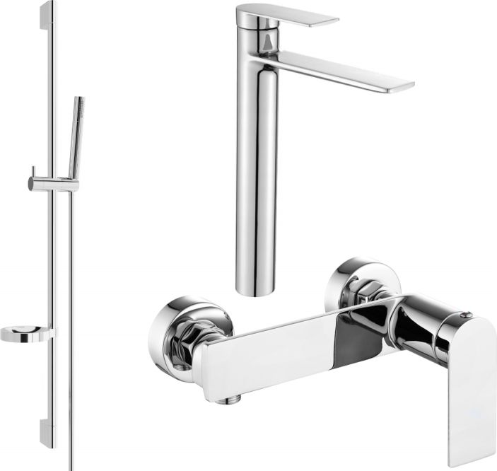 Mexen Mexen Zero DS70 zestaw prysznicowy, chrom - 71114DS70-00