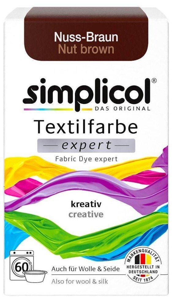 Simplicol Expert Barwnik do Tkanin Nuss-Braun 150 g