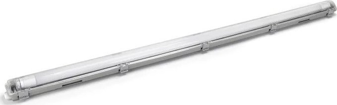 Lampa sufitowa Aigostar Lampa oprawa hermetyczna z jedną zimną świetlówką 1,2m 18W komplet Lampa oprawa hermetyczna z jedną zimną świetlówką 1,2m 18W