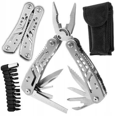 Extralink Tools | Multitool Survivalowy | narzędzie wielofunkcyjne, 24w1, etui
