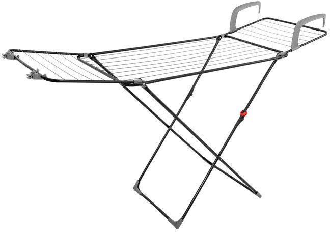 Suszarka na pranie składana 3w1 na ubrania, bieliznę, ze wspornikami na kaloryfer UNIWERSALNY
