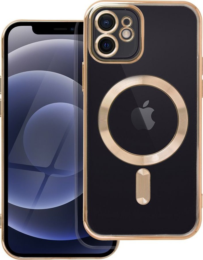 OEM Futerał ELECTRO MAG COVER kompatybilny z MagSafe do IPHONE 12 złoty