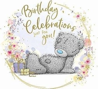 Kartka urodzinowa Birthday celebrations