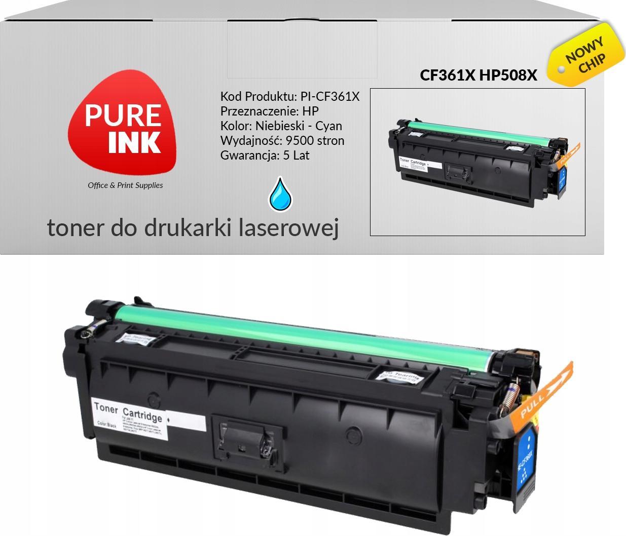 Toner Pureink Black Zamiennik CF361X