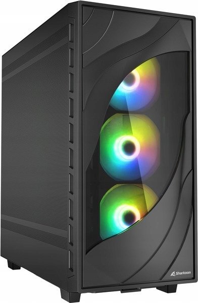 Obudowa Sharkoon Rebel C80M RGB czarna