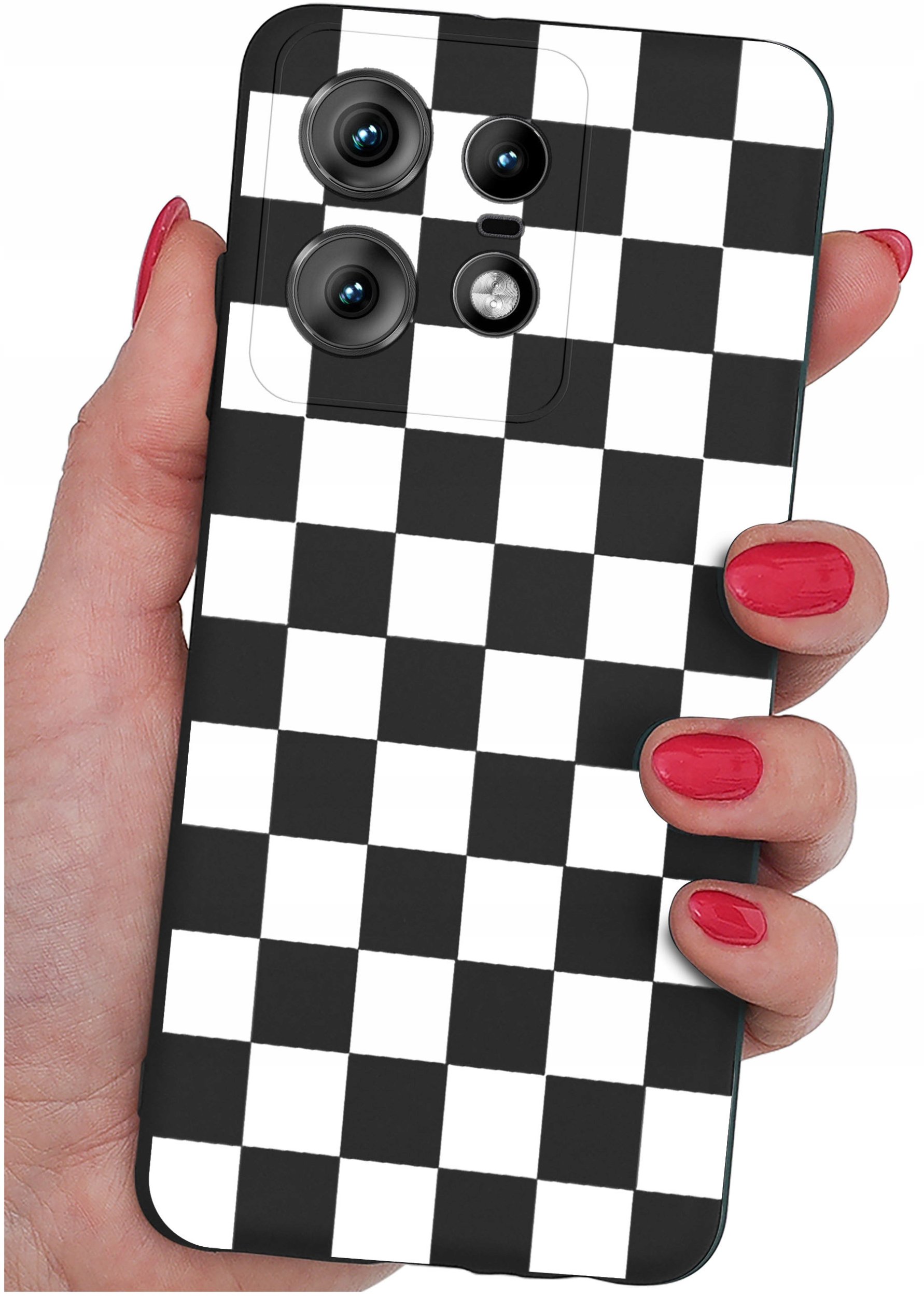 Etui do Motorola Moto EDGE 50 Pro WZORY |SILIKONOWE MATT CASE