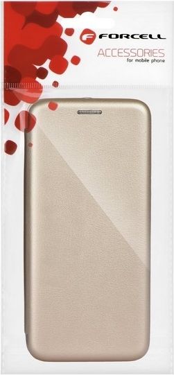 Etui Book Magnetic iPhone X złoty/gold