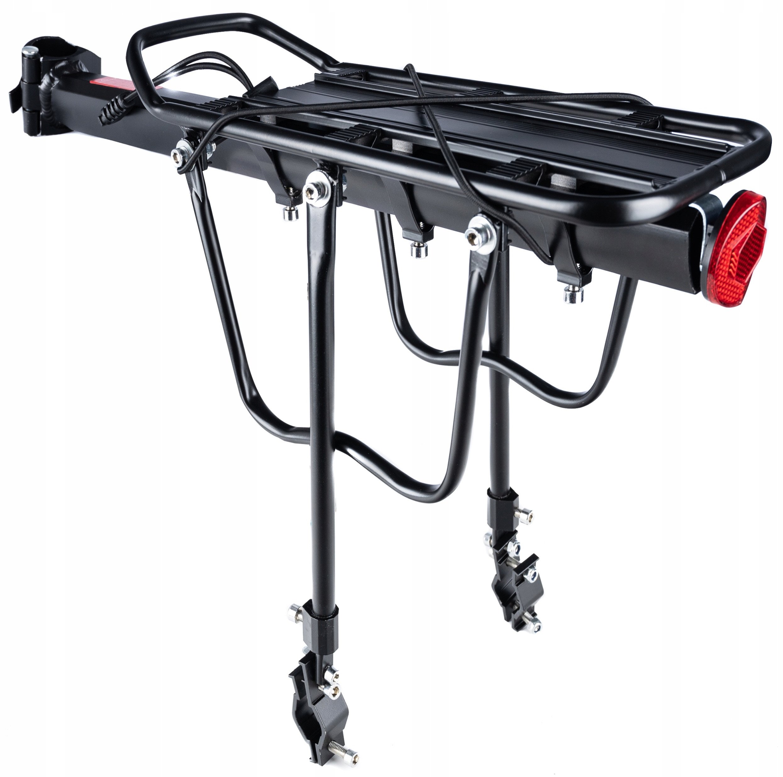 Bagażnik rowerowy tylny Gotel Bagaznik rowerowy tylny odblask sztyca