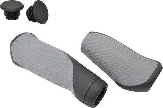 Nexelo Chwyty kierownicy NEXELO ERGO 135/95mm czarno-szare