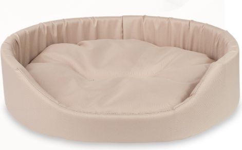 Ami Play Legowisko owalne Basic XL 72x63x16 cm Beżowy