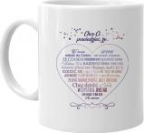 Koszulkowy Chcę Ci powiedzieć - kubek z nadrukiem