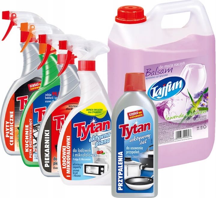 Tytan Super zestaw do mycia kuchni Tytan