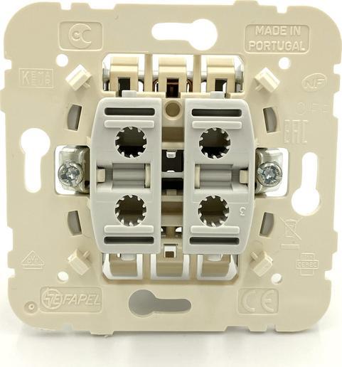 Efapel EFAPEL LOGUS90 ŁĄCZNIK UNIWERSALNY PODWÓJNY (SERYJNY SCHODOWY) 21101