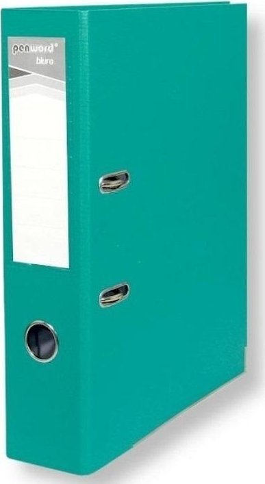 Segregator A4 z okuciem 7,5cm turkusowy