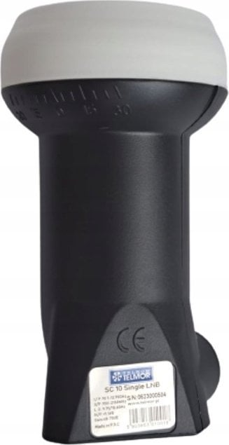 Telkom-Telmor Konwerter satelitarny Telkom-Telmor SC 10 Single LNB 950-2150 Mhz 60-70 dB