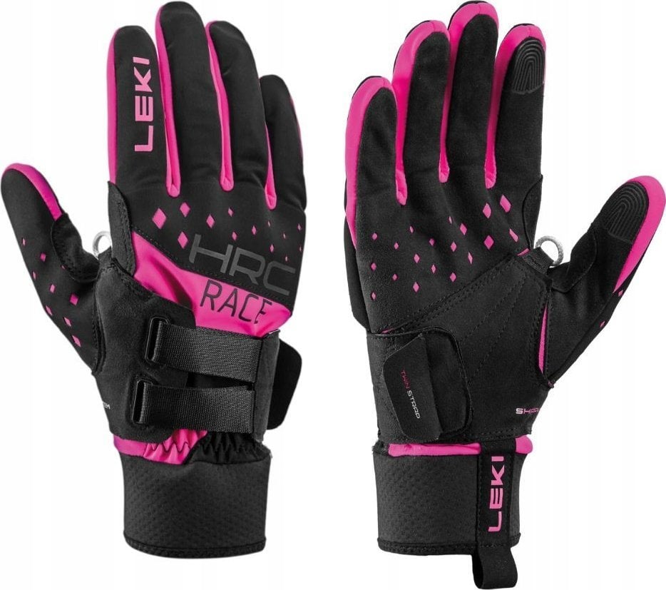 Leki LEKI RĘKAWICE HRC Race Shark pink 7.5