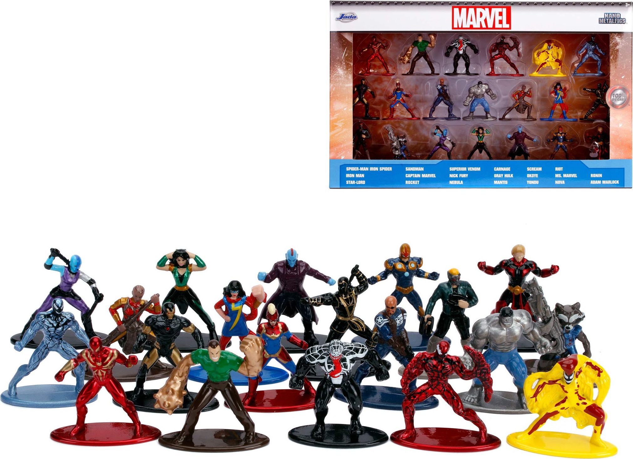 Figurka Jada Toys Marvel 1.65 "20-pack N.W. 3