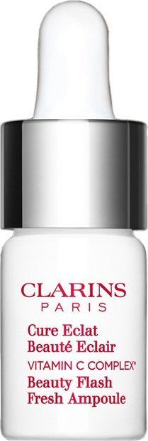 Clarins Beauty Flash Fresh Ampoule Serum do twarzy z kompleksem witaminy C 8ml