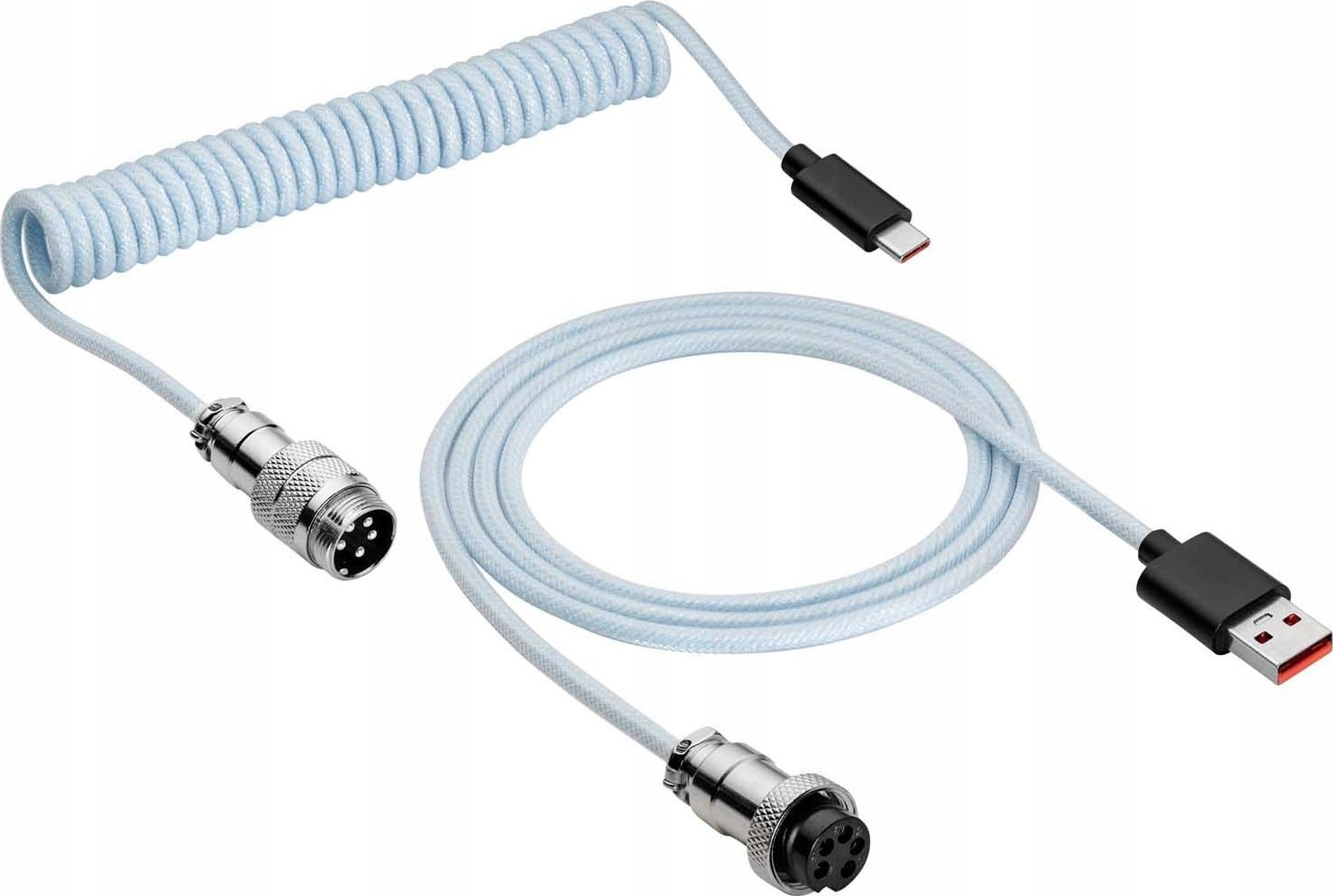 Kabel USB Akyga USB-A - USB-C 3 m Biały (AK-USB-48)