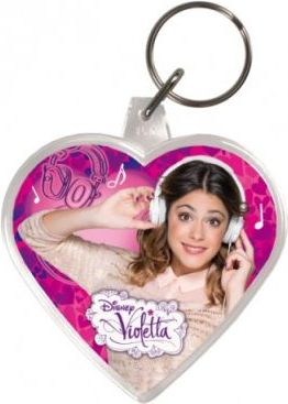 Breloczek Derform serce Violetta BRVI