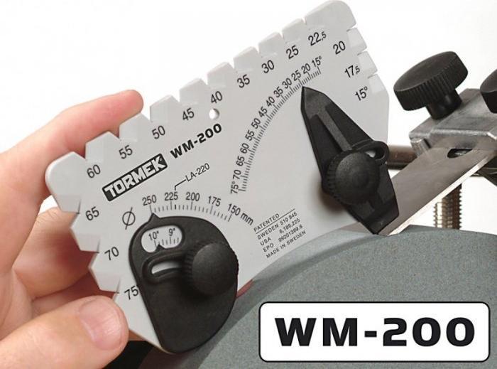 Tormek Kątomierz do ustawiania i pomiaru kątów ostrzy WM-200 TORMEK
