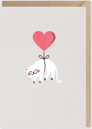 Cardie Kartka okolicznościowa Kotek, eko koperta K026