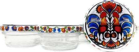 Browin Słoik szklany z zakrętką TO fi66 65ml - 6 szt