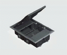 Kontakt-Simon Puszka KF podłogowa kątowa 4xK45 + 2xK45/2 szara - KF200/1